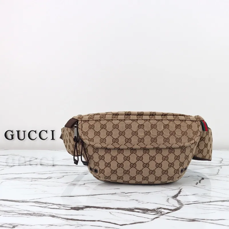 All categories 💚 Top version men’s bags 💚 GUCCI 2025 new GUCCI waist bag