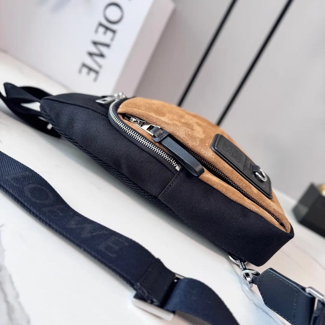 All categories 💚 Top version men’s bags 💚 Loewe 2026 new LOEWE chest bag