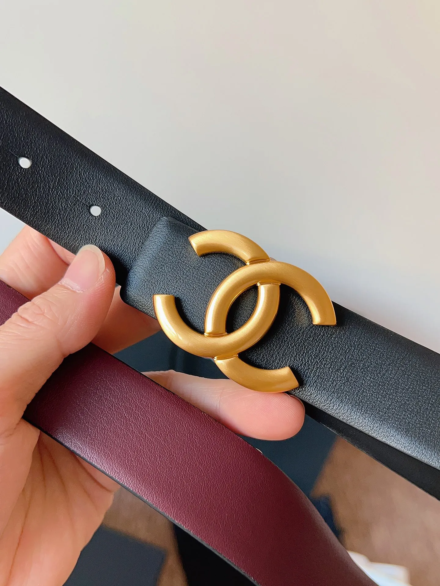 💰460💰Full package💰 💍Purchasing-grade Chanel CHANEL⚡️🌹3.0cm Xiaoxiang women's belt, double-sided imported first-layer original calfskin, pure copper hardware, low-key luxury