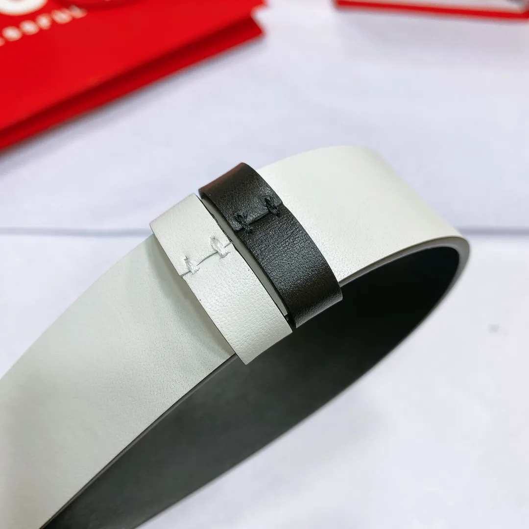 💰480💰Authentic packaging💰 💍Purchasing-grade Diesel leather, retro silver buckle, popular trendy brand, width 3.0cm, double-sided