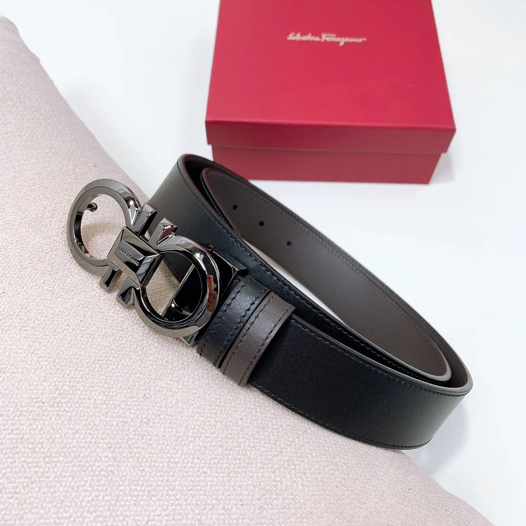 💰440💰Full set of packaging💰 💍Purchase grade Ferragamo 3.5cm original leather. Precision brass hardware upgraded version nfc chip, genuine factory IP plating! Original match