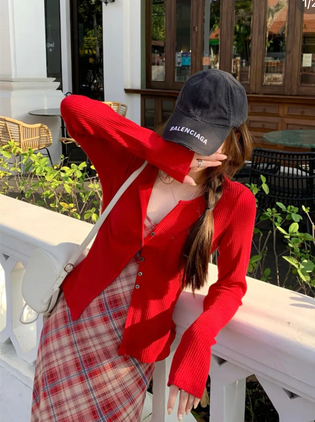 Classic high version Balenciaga baseball cap