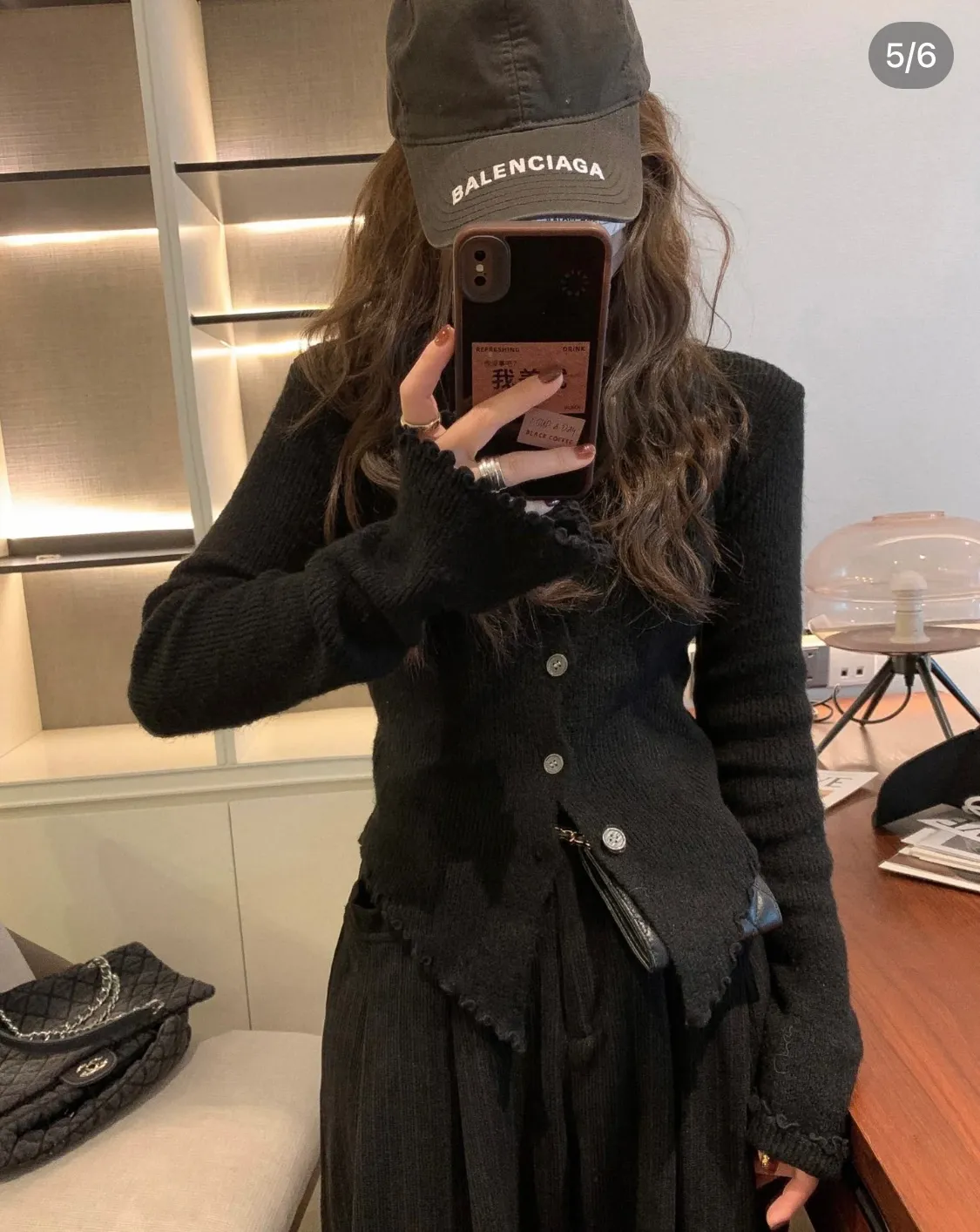 Classic high version Balenciaga baseball cap