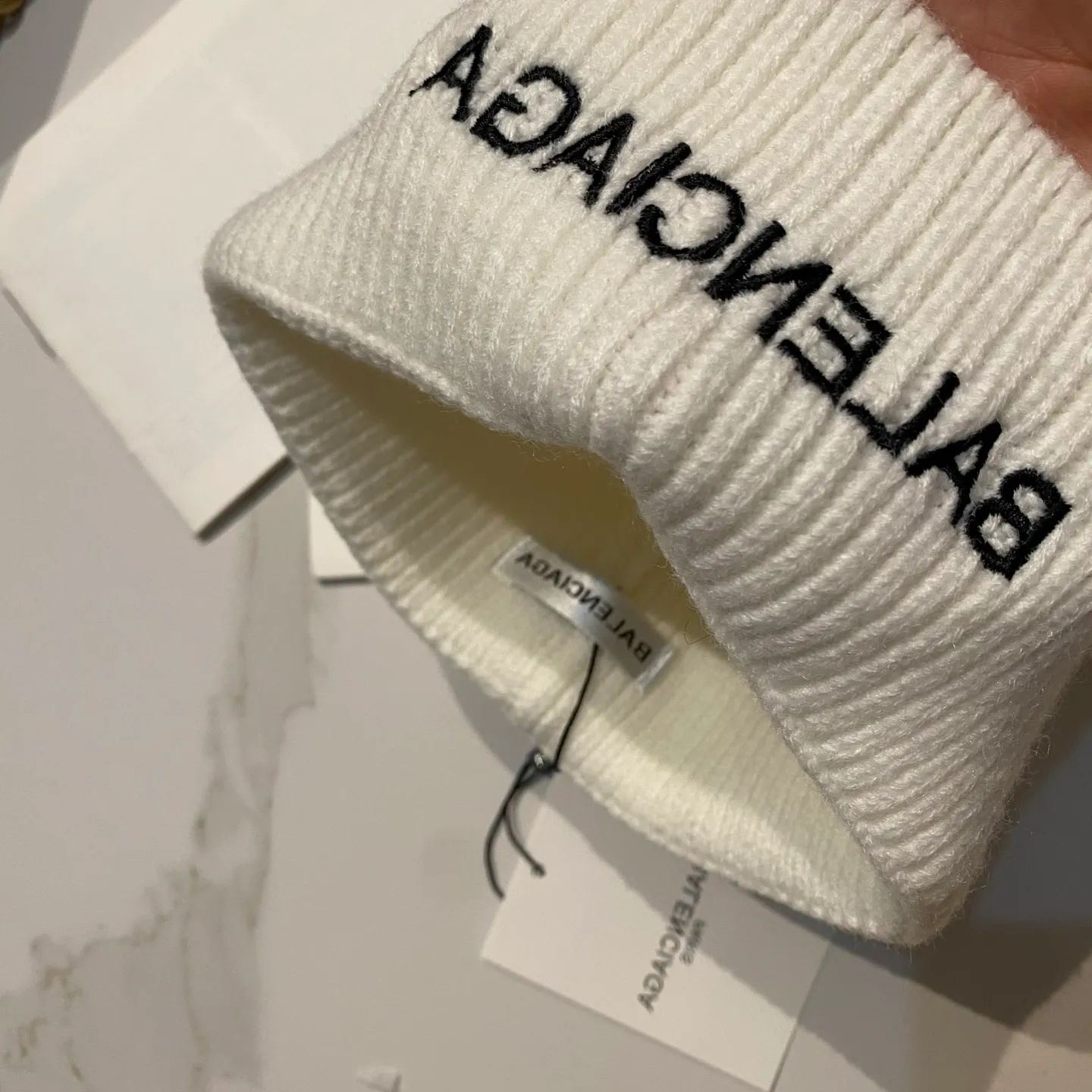 Balenciaga knitted hat