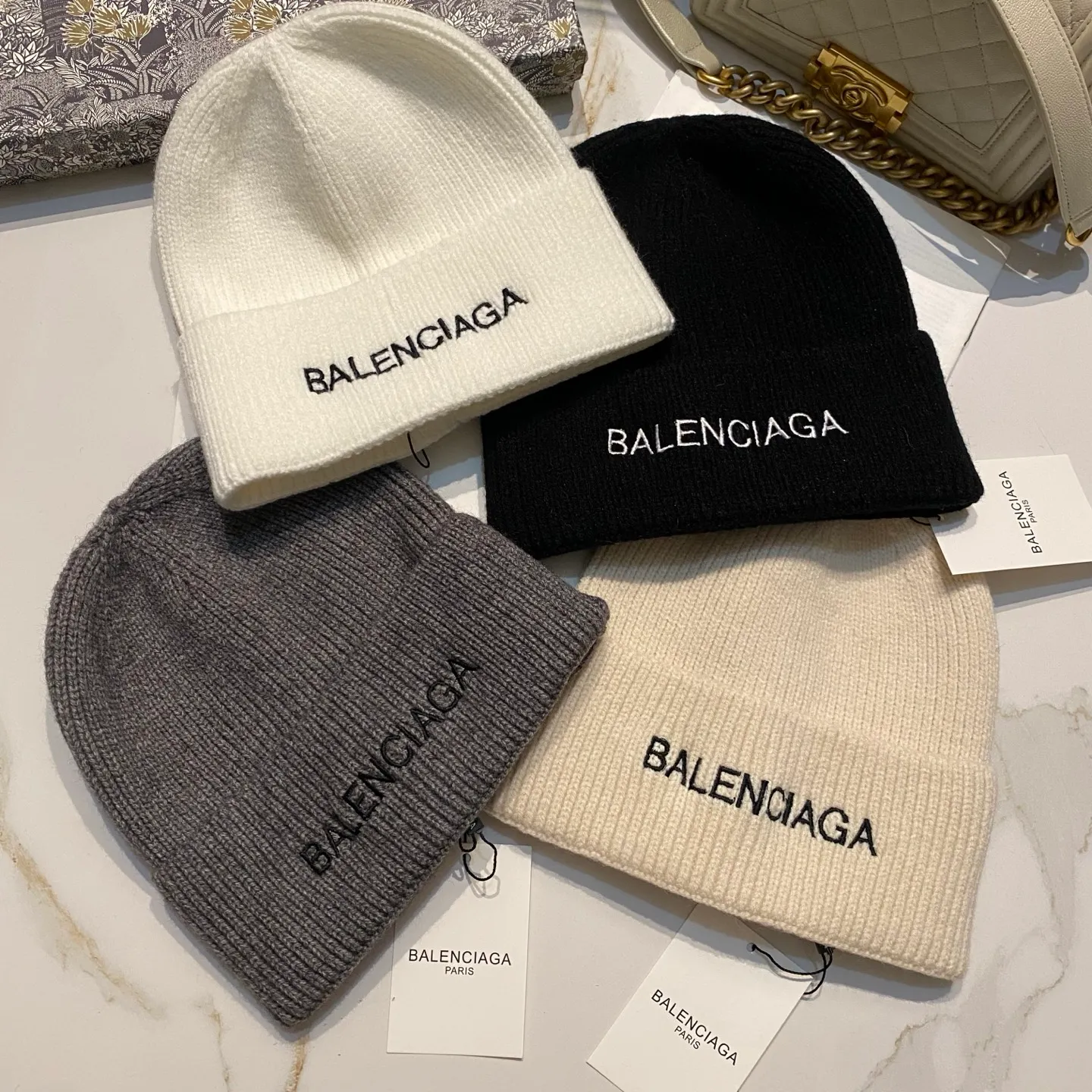 Balenciaga knitted hat