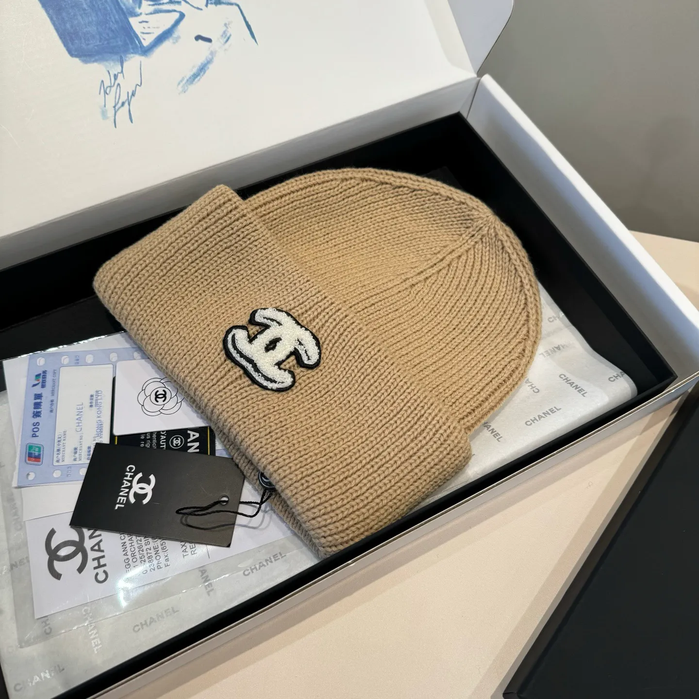 💰80¥ Chanel knitted beanie