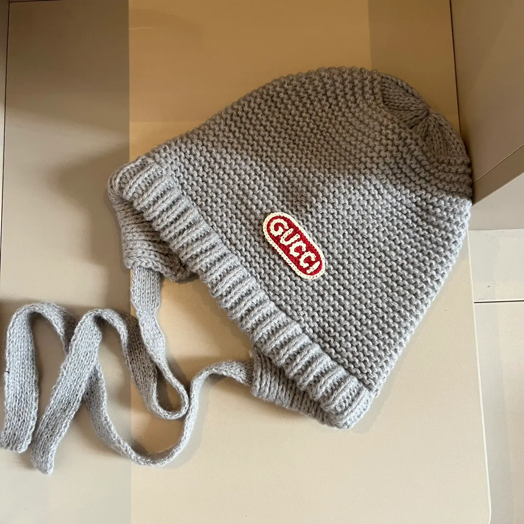 💰90¥ Gucci new knitted cold hat ear protection hat