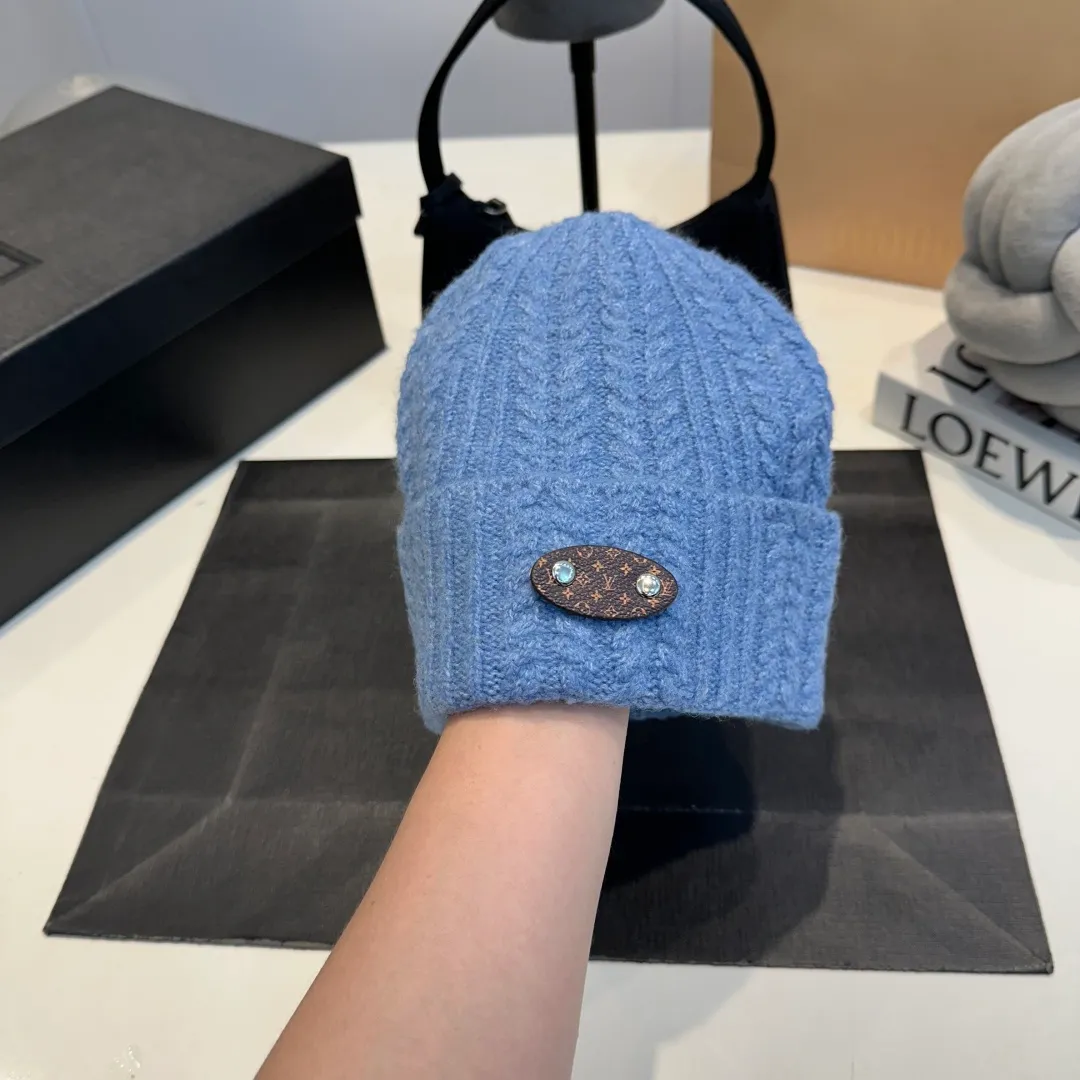P56 LV Louis new autumn and winter style wool hat, 100% wool fabric🐑