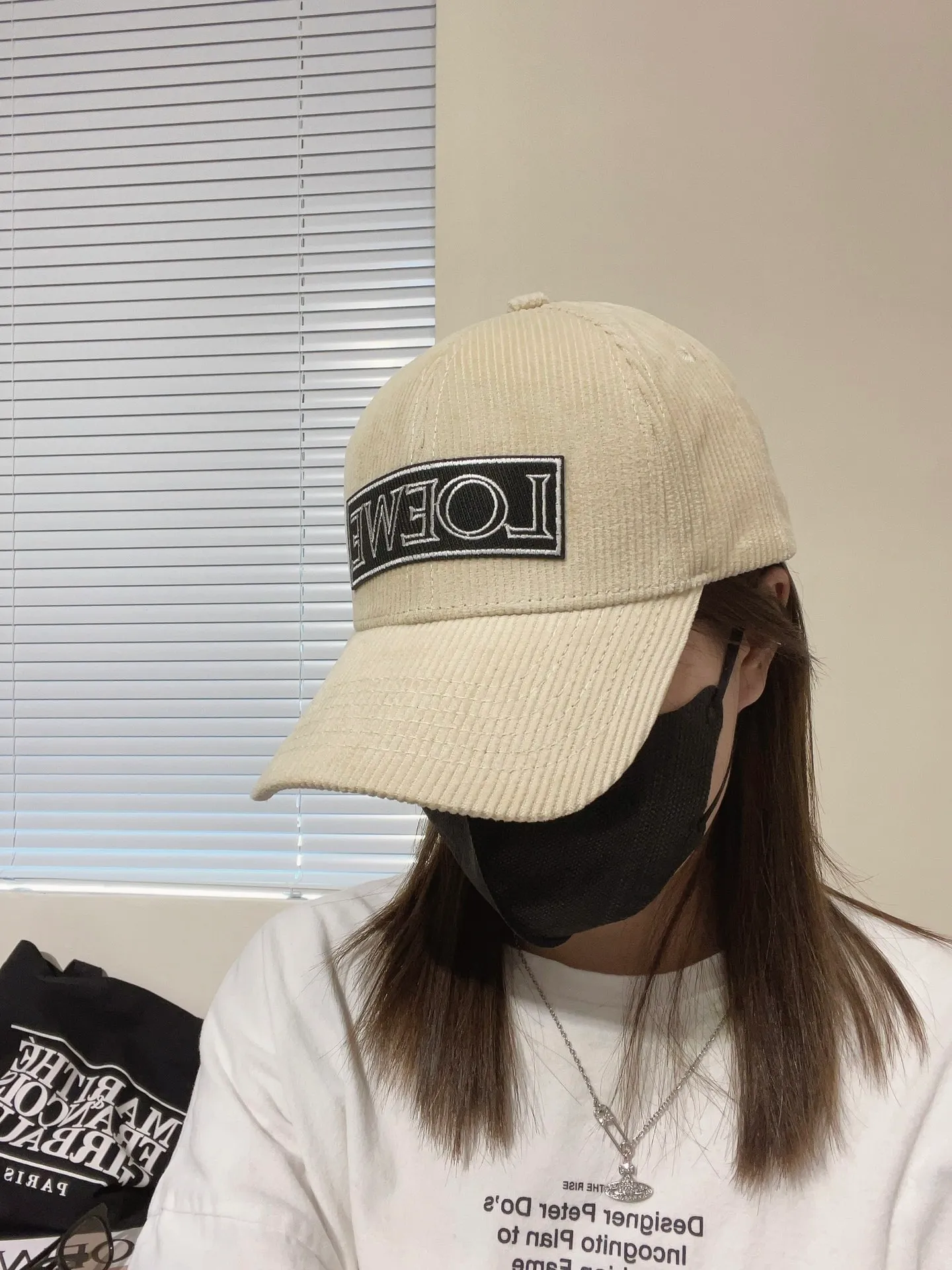 P80 🧢Loewe~New baseball cap🧢, simple embroidered classic logo, super texture👍, exquisite big-name style, a must-have artifact for goddesses, couple style