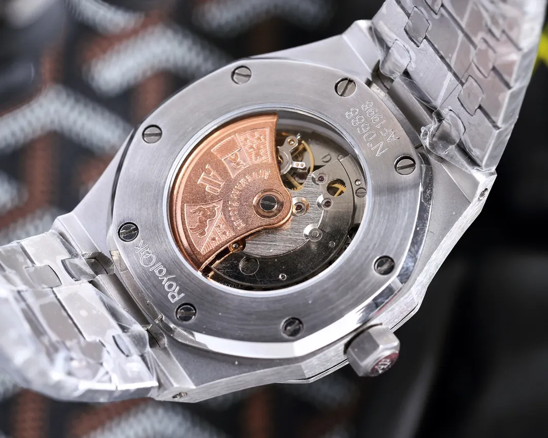 【High-end replica】💰1300! 【Customized all-in-one machine】💰1720! 🎩Audemars Piguet frosted AP Royal Oak series sapphire mirror glass size 45mm*12mm stainless steel strap AP original buckle equipped with fully automatic imported Citizen 8215 mechanical movement super luminous octagonal brushed steel case with mesh surface cold domineering different tough guy