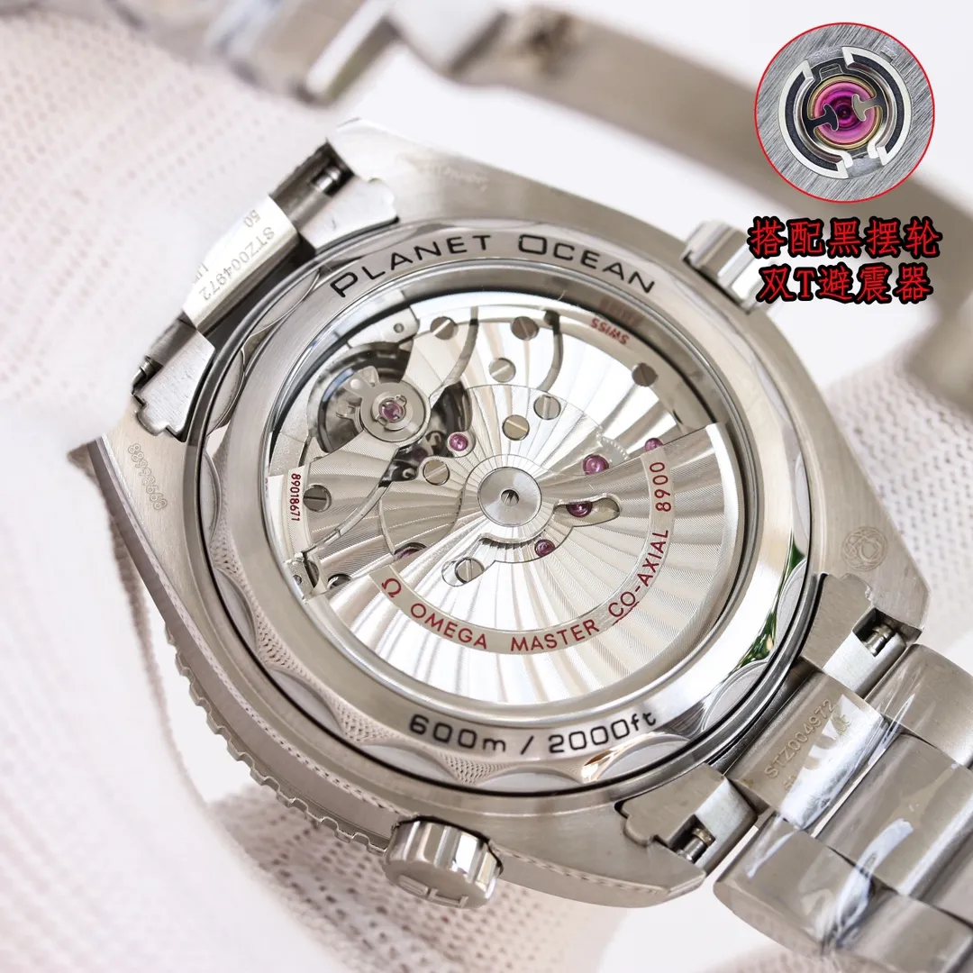 【High-end replica】💰1240! 【Customized all-in-one machine】💰1720! 【Top replica】💰4500! Omega·OMEGA OB2 Seamaster Series 600-meter Diving Watch Newly designed automatic mechanical men's watch Cal.8900 movement Double T black balance wheel 43mm Steel strap is calm and atmospheric, separate strap The tape is fashionable and light. The picture is taken as a top replica!
