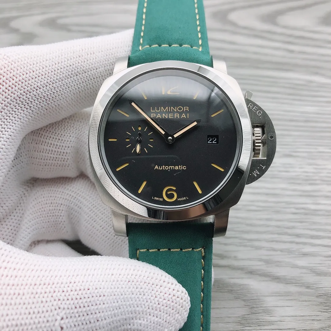 【High-end replica】💰1240! Panerai - PANERAI PAM Type: Men's top watch Movement: Fully automatic imported Citizen 8215 mechanical movement Case: 316L stainless steel case Mirror: Wear-resistant and scratch-resistant sapphire mirror Belt: Imported genuine cowhide strap is extraordinary, showing the charm of men Size: diameter 44mm, thickness 16mm