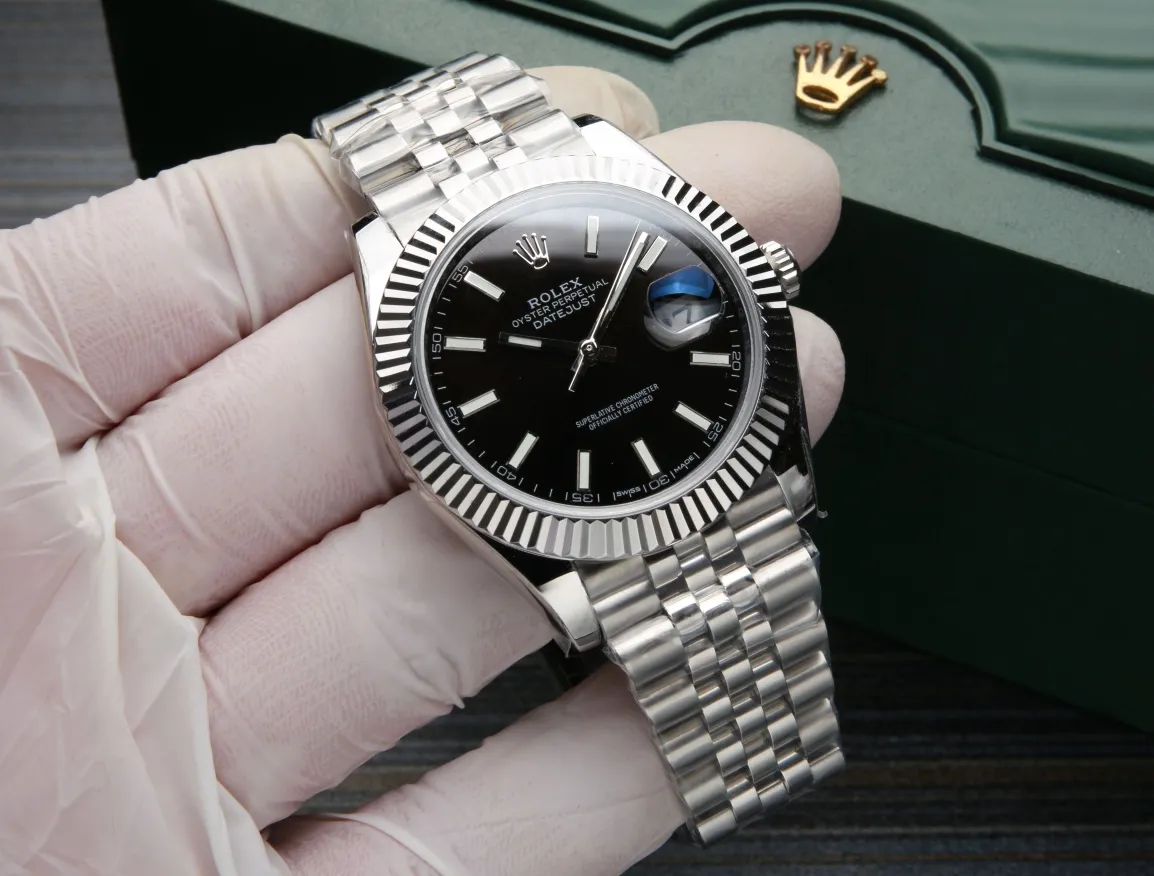【High-end replica】💰1160! 【Customized all-in-one machine】💰1720! Rolex Datejust 41mm replica original mold opening, all details strive to be perfect, new five-bead chain ❗️Ultra-transparent sapphire mirror equipped with 2824 movement classic new product: Rolex Datejust continues to improve the replica effect, ROLEX Rolex gold, rose, stainless steel research spirit of continuous improvement, especially the industry recognition of the five artifacts, the current sales have been on the rise! [Size] Diameter 41mm [Mirror] Anti-scratch blue crystal glass, anti-reflective convex magnified calendar window [Case] ​​Winding crown, [Movement] Stable replica of 2824 automatic mechanical movement, [Strap] Oyster three-section bracelet folding buckle, waterproof more than 100 meters. Craftsmanship... The real thing is great! (Focus on original new machines) Focus is an attitude, produced by JH!