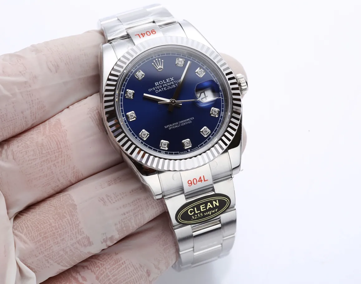 Clean Factory C Factory Rolex Log Series 41mm 126334 drill nails/standard moissanite reject 🙅low-end zircon. It is equipped with a 3/5 bead strap, a 3235 movement, a sunray radiant dial/natural mother-of-pearl dial, and the color craftsmanship is matched. The details to the diamond support are all purchased from Taiwan, and the corners are polished. (Focus on original new machines) Focus is an attitude, produced by JH!