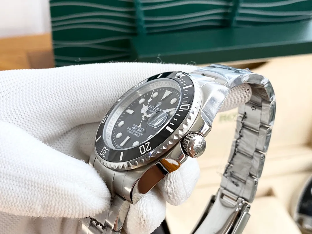 【High-end replica】💰1160! Rolex Submariner ceramic ring (super luminous) 🏍Type: 3-pin Submariner series men's watch 🏍Strap: top 316 stainless steel strap 🏍Movement: imported fully automatic Citizen 8215 mechanical movement 🏍Material: sapphire mirror 🏍Size: diameter 40mm, thickness 12mm 🏍Buckle: original buckle