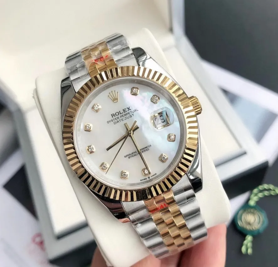 【High-end replica】💰1160! 【Customized all-in-one machine】💰1720! The 2022 new Rolex Datejust 41mm men's watch has been upgraded to the official version [color], the original hot-selling hot model, the 41mm diameter is more contemporary, the official update is suitable for the public, and the size is suitable for the public! "Once and for all" is waiting for you. Highlight 1: Continue to uphold the brand new imported Citizen 8215 movement, factory movement testing and adjustment! The appearance details are all original and authentic! Really built both inside and outside [Strong] Highlight 2: Original and consistent factory accessories; Highlight 3: Corrected 41mm official synchronous original buckle, polished five-bead bracelet parts! The affordable Citizen is truly built with the quality standards of major manufacturers [strong] Highlight 4: The bar scale is highly efficient and super strong, filled with long-lasting luminous powder, and the luminous quality is comparable to the original! The workmanship of the dial is exquisite, and the fonts, scales and details are all derived from the craftsmanship of large manufacturers, which is comparable to the original [strong] Highlight five: scratch-resistant sapphire crystal glass mirror, anti-reflective convex magnifying (2.5-digit) calendar window, the magnification is synchronized with the original, and the time and calendar reading are clear and transparent [strong]