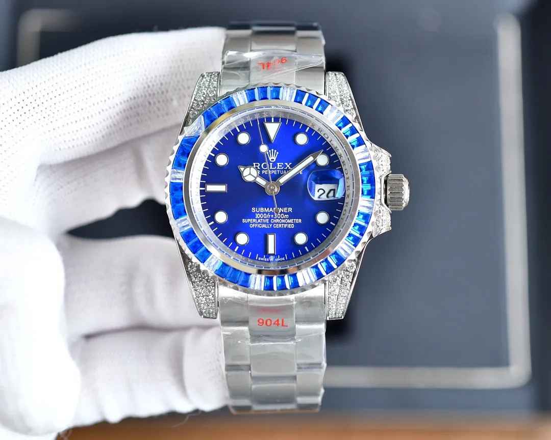 【High-end replica】💰1360! Rolex ROLEX Submariner series is equipped with fully automatic imported Citizen 8215 mechanical movement, size 40*13mm, sapphire mirror, stainless steel strap. Anyone can dress up brightly♠️but personal taste is revealed in the details of clothing😘