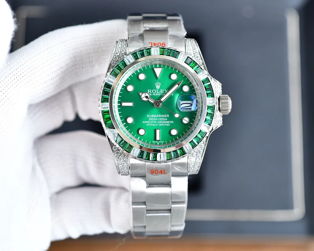 【High-end replica】💰1360! Rolex ROLEX Submariner series is equipped with fully automatic imported Citizen 8215 mechanical movement, size 40*13mm, sapphire mirror, stainless steel strap. Anyone can dress up brightly♠️but personal taste is revealed in the details of clothing😘