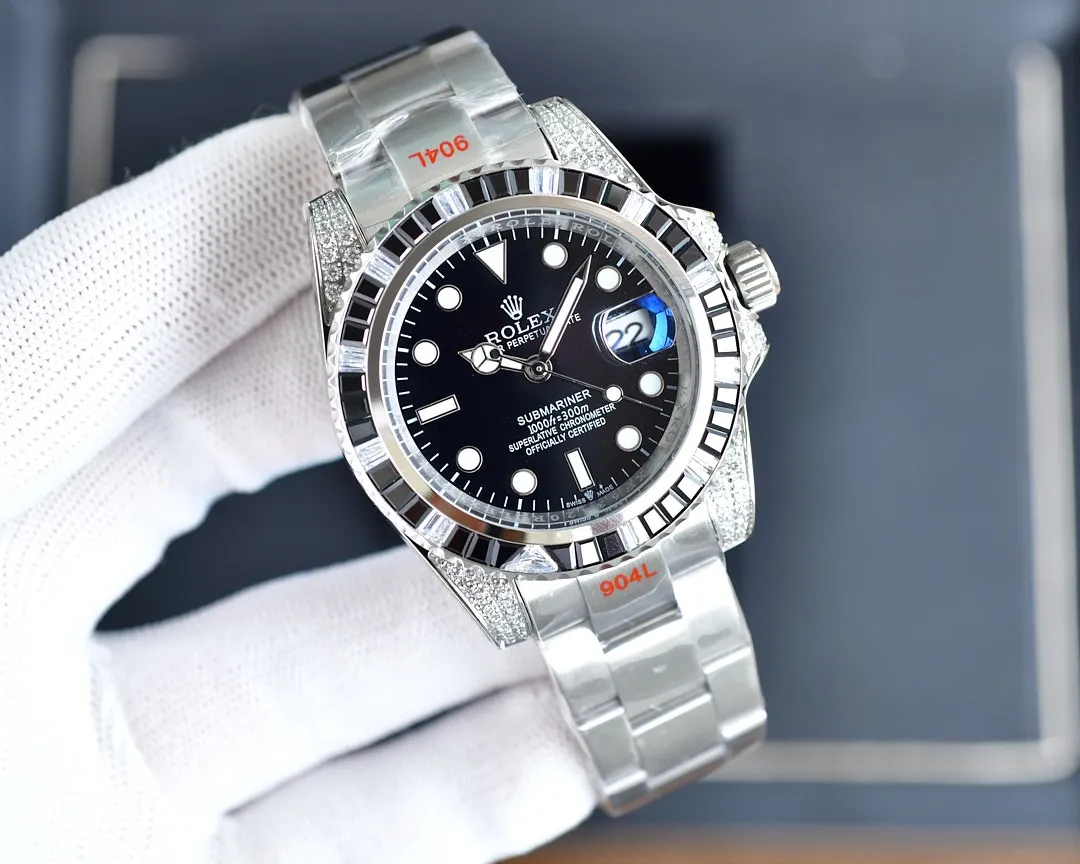 【High-end replica】💰1360! Rolex ROLEX Submariner series is equipped with fully automatic imported Citizen 8215 mechanical movement, size 40*13mm, sapphire mirror, stainless steel strap. Anyone can dress up brightly♠️but personal taste is revealed in the details of clothing😘