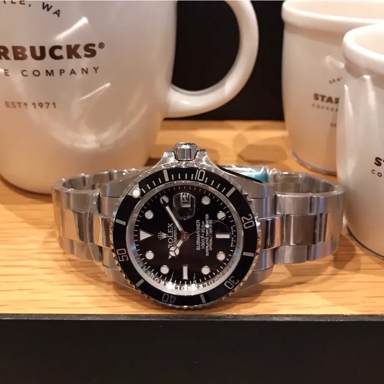 [Foreign trade import] 💰850 🔜 Rolex Black Water Ghost➖ROLEX Style: Fine men's watch, exquisite craftsmanship, Water Ghost series, Perpetual log jump type, Exquisite case, only the best, more detailed small ring, full set of counter packaging🔷 Movement: Original imported mechanical movement Strap: 316 stainless steel strap Mirror: sapphire scratch-resistant mirror glass Size: 40mm 11mm